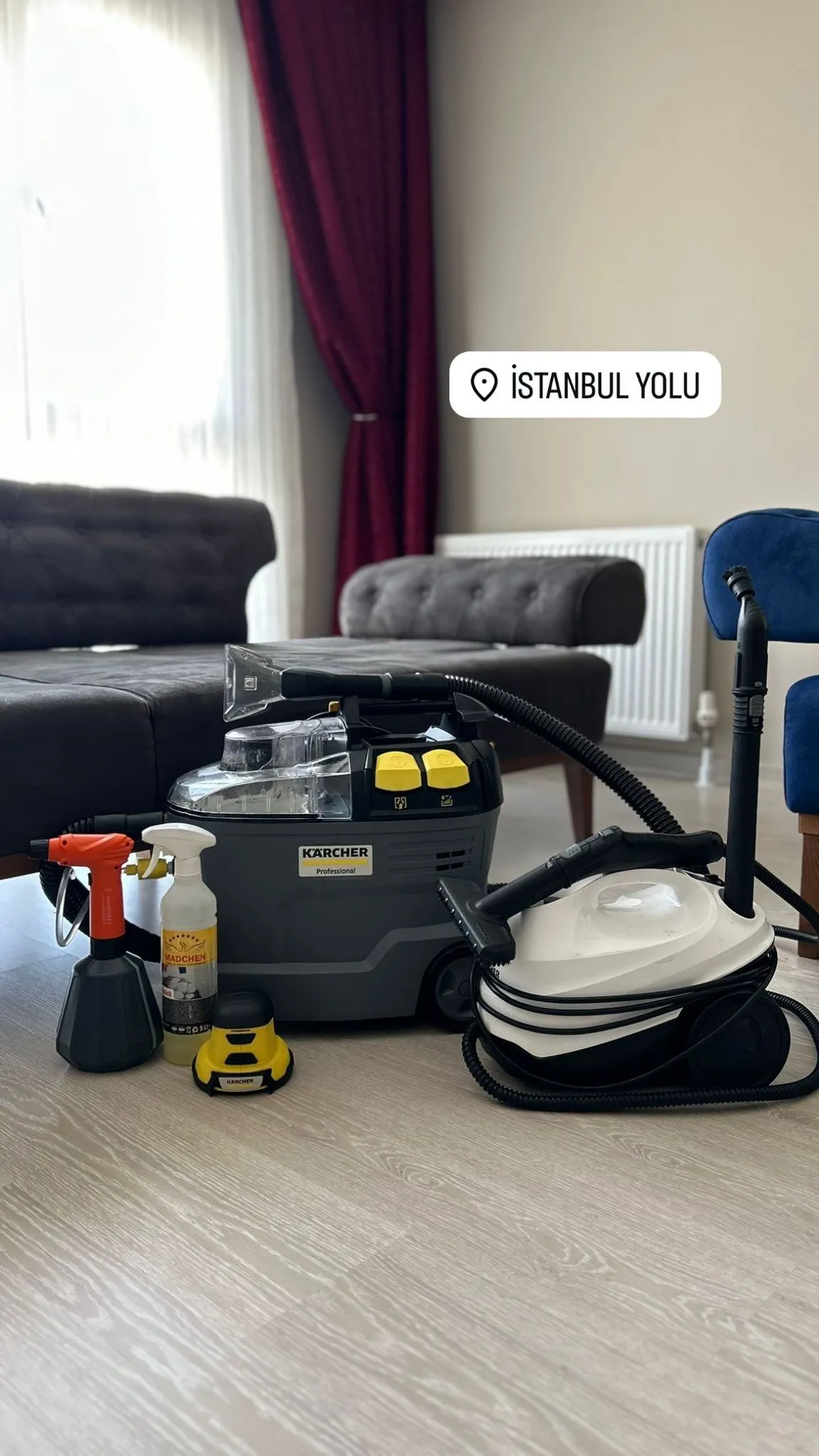 Koltuk Yıkama Öncesi Sonrası